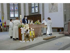 Dankwortgottesdienst der Erstkommunionkinder  (Foto: Karl-Franz Thiede)